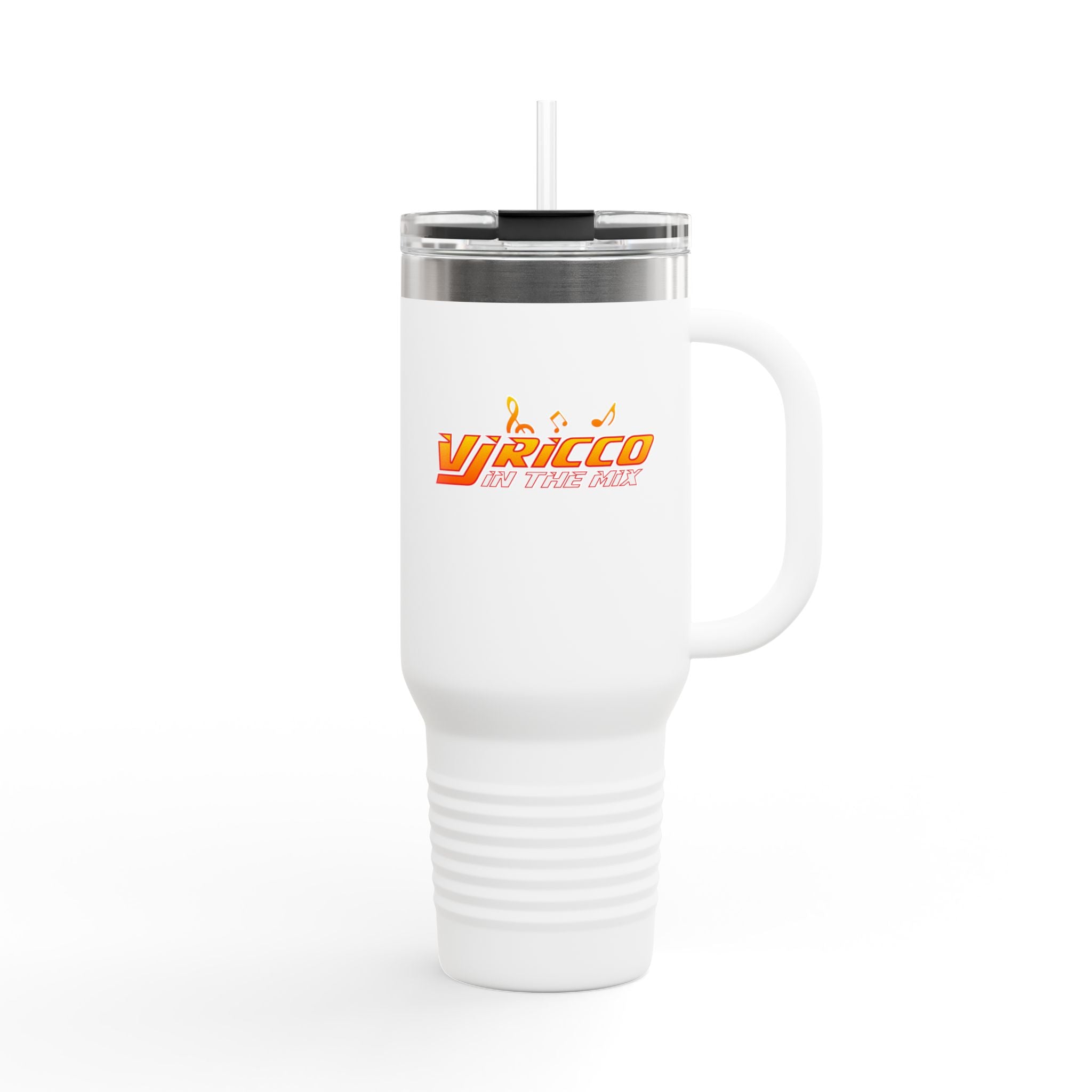 "VJ Ricco"🎤 Insulated Travel Mug - 40oz | Perfect for Music Lovers & On-the-Go Refreshments